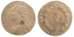 World Coins - Coin, France, 12 deniers françois, 12 Deniers, 1791, Paris, , Bronze