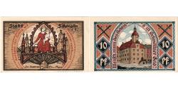 World Coins - Germany, Schmolln, 10 Pfennig, UNC(63)