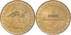 World Coins - France, Token, Touristic token, 3 - LE MONT DORE - SOMMET DU SANCY 1886 M, 2006