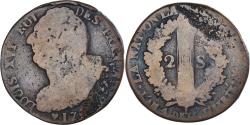 World Coins - Coin, France, Louis XVI, 2 Sols, AN 4, Strasbourg, , Métal de cloche