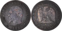 World Coins - Coin, France, Napoleon III, Napoléon III, Centime, 1857, Bordeaux,