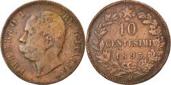 World Coins - Coin, Italy, Umberto I, 10 Centesimi, 1893, Birmingham, , Copper
