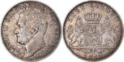 World Coins - Coin, German States, HESSE-DARMSTADT, Ludwig II, 2 Gulden, 1847,