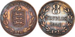 World Coins - Coin, Guernsey, 8 Doubles, 1920