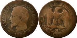 World Coins - Coin, France, Napoleon III, Napoléon III, 5 Centimes, 1853, Marseille