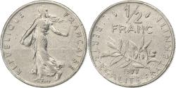 World Coins - France, 50 Centimes, Semeuse, 1977, Paris, Silver, , Gadoury:420