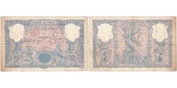 World Coins - France, 100 Francs, Bleu et Rose, 1907-12-14, E.5088, VF(20-25)
