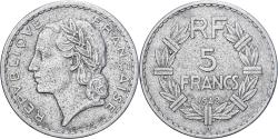 World Coins - France, Lavrillier, 5 Francs, 1949, Beaumont - Le Roger, , Aluminum