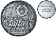 World Coins - France, Medal, Révolution Française, Les Armées de la Liberté, History