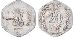 World Coins - Coin, India, 20 Paise, 1983