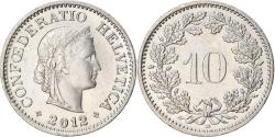 World Coins - Coin, Switzerland, 10 Rappen, 2012, Bern, , Copper-nickel, KM:27