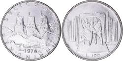 World Coins - Coin, San Marino, 100 Lire, 1976, , Stainless Steel, KM:57