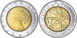 World Coins - Coin, Italy, 500 Lire, 1999, Rome, , Bi-Metallic, KM:203