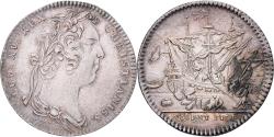 World Coins - France, Token, Louis XV, Chambre de Commerce de Bayonne, (1733), Silver