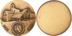 World Coins - France, Medal, Abbaye de Sylvanès, 850 Ans, 1986, Bronze,