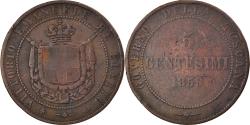 World Coins - Coin, ITALIAN STATES, TUSCANY, Provisional Government, 5 Centesimi, 1859