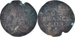 World Coins - Coin, France, Louis XIV, Liard, Vimy, , Copper, Gadoury:80