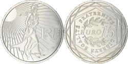 World Coins - France, 15 Euro, Semeuse, 2008, , Silver, Gadoury:EU288, KM:1535