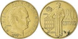 World Coins - Coin, Monaco, 20 Centimes, 1979