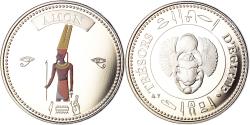 World Coins - Egypt, Medal, Trésors d'Egypte, Amon, History, , Copper-nickel