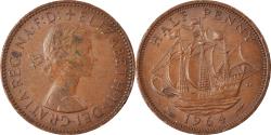 World Coins - Coin, Great Britain, 1/2 Penny, 1964