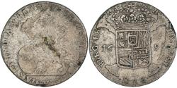 World Coins - Coin, Spanish Netherlands, BRABANT, Charles II, Escalin, 1699, Antwerp