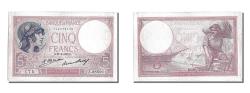 World Coins - Banknote, France, 5 Francs, 5 F 1917-1940 ''Violet'', 1927, 1927-06-27