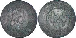 World Coins - Coin, France, Louis XIII, Double Tournois, 1626, Riom, , Copper