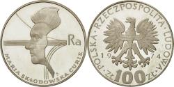 World Coins - Coin, Poland, 100 Zlotych, 1974, Warsaw, , Silver, KM:71