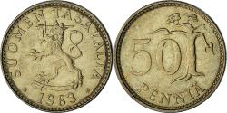 World Coins - Finland, 50 Penniä, 1983