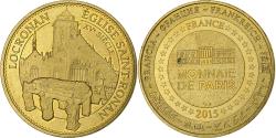 World Coins - France, Token, 29/ Eglise Saint-Ronan - Locronan, 2015, Copper-nickel Aluminium