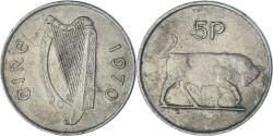 World Coins - Coin, Ireland, 5 Pence, 1970