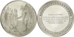 World Coins - France, Medal, Les Présidents de la République, Émile Loubet, , Silver