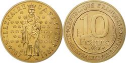 World Coins - Coin, France, Hugues Capet, 10 Francs, 1987, ESSAI, , Nickel-Bronze