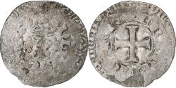 World Coins - France, Charles V, Blanc au K, 1365-1380, Billon, , Duplessy:363