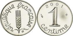 World Coins - Coin, France, Épi, Centime, 2001, Paris, Proof, , Stainless Steel