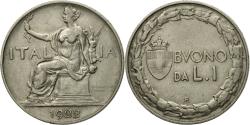 World Coins - Coin, Italy, Vittorio Emanuele III, Lira, 1922, Rome, , Nickel, KM:62