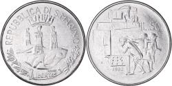 World Coins - Coin, San Marino, 50 Lire, 1982, Rome, , Steel, KM:136