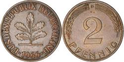 World Coins - Coin, GERMANY - FEDERAL REPUBLIC, 2 Pfennig, 1966, Munich, , Bronze