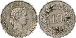 World Coins - Switzerland, 10 Rappen, 1957, Bern, Copper-nickel, , KM:27