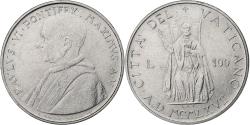 World Coins - VATICAN CITY, Paul VI, 100 Lire, 1967, Stainless Steel, , KM:98