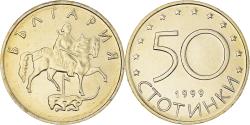 World Coins - Coin, Bulgaria, 50 Stotinki, 1999, , Copper-Nickel-Zinc, KM:242