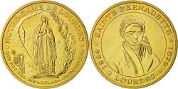 World Coins - France, Token, Touristic token, Lourdes - Ste Bernadette, 2004, MDP,