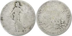 World Coins - France, 50 Centimes, Semeuse, 1899, Paris, Silver, , Gadoury:420, KM:854