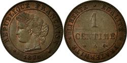 World Coins - Coin, France, Cérès, Centime, 1874, Paris, , Bronze, Gadoury:88