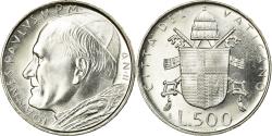 World Coins - Coin, VATICAN CITY, John Paul II, 500 Lire, 1980, Roma, , Silver, KM:148