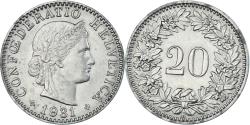 World Coins - Coin, Switzerland, 20 Rappen, 1931