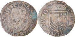World Coins - Coin, Spanish Netherlands, Philippe II, Gigot, 1582, Maastricht,