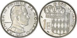 World Coins - Coin, Monaco, Rainier III, Franc, 1960, , Nickel, KM:140