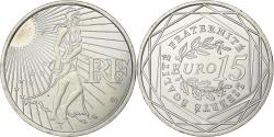 World Coins - France, 15 Euro, Semeuse, 2008, Silver, , Gadoury:2, KM:1535
